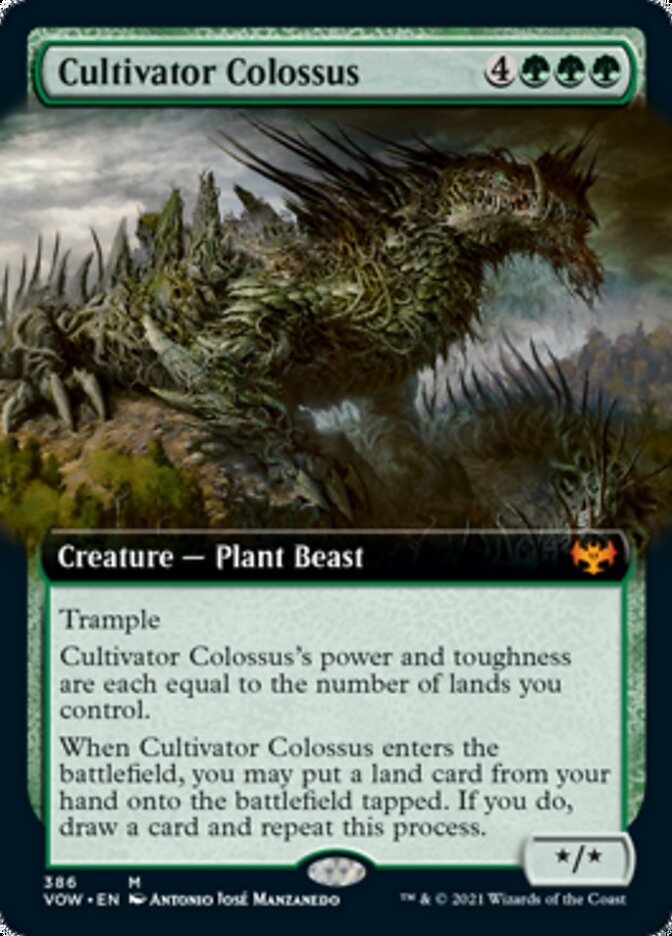 Cultivator Colossus (Extended Art) [Innistrad: Crimson Vow] | Silver Goblin