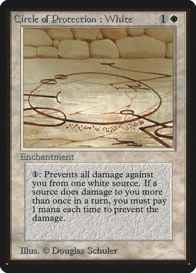 Circle of Protection: White [Beta Edition] | Silver Goblin