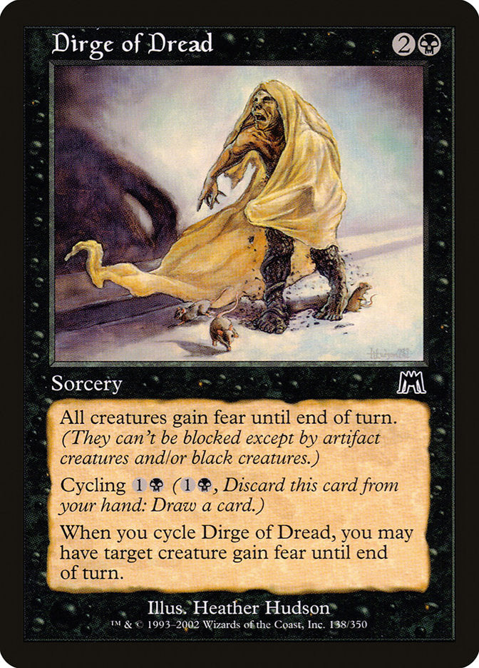 Dirge of Dread [Onslaught] | Silver Goblin