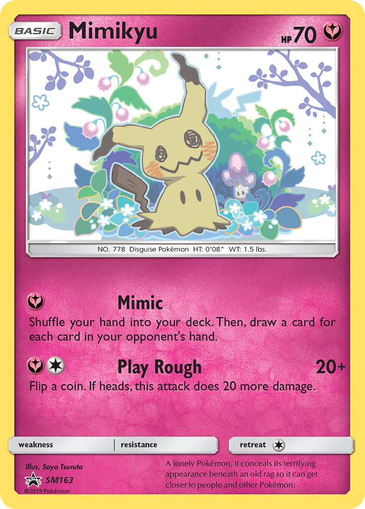 Mimikyu (SM163) [Sun & Moon: Black Star Promos] | Silver Goblin