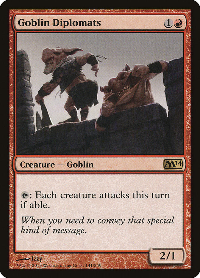 Goblin Diplomats [Magic 2014] | Silver Goblin