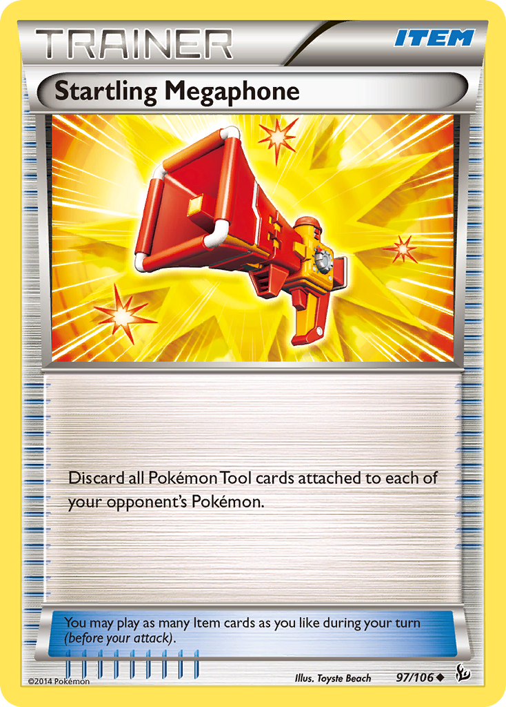 Startling Megaphone (97/106) [XY: Flashfire] | Silver Goblin