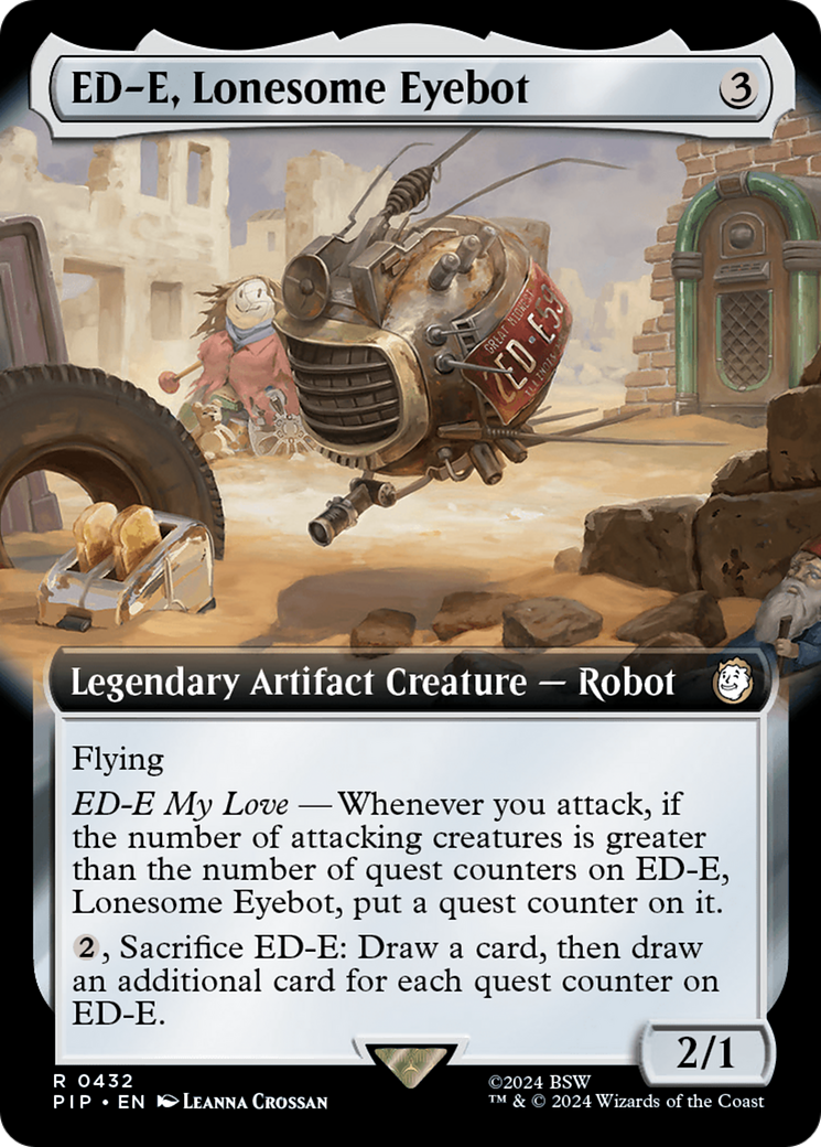 ED-E, Lonesome Eyebot (Extended Art) [Fallout] | Silver Goblin