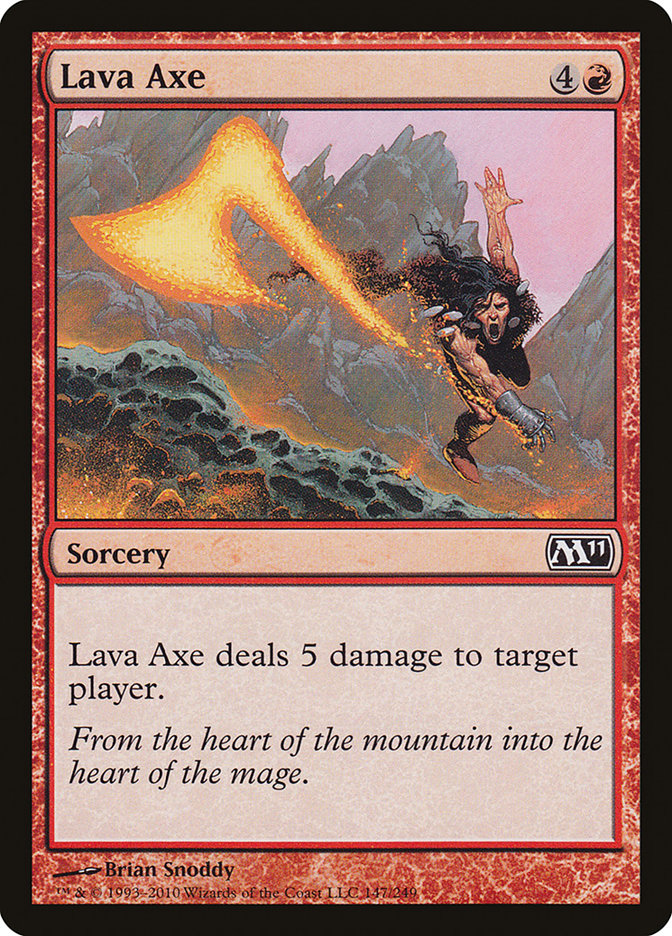 Lava Axe [Magic 2011] | Silver Goblin