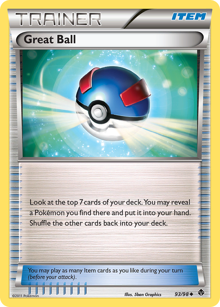 Great Ball (93/98) [Black & White: Emerging Powers] | Silver Goblin