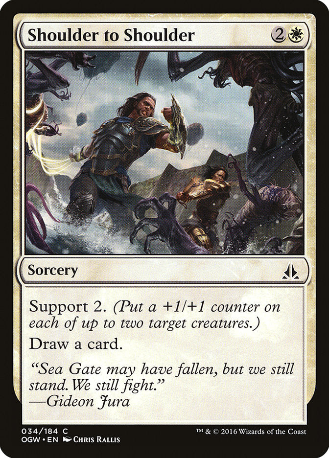 Shoulder to Shoulder [Oath of the Gatewatch] | Silver Goblin