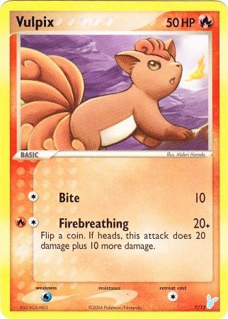 Vulpix (7/12) [EX: Trainer Kit 2 - Minun] | Silver Goblin