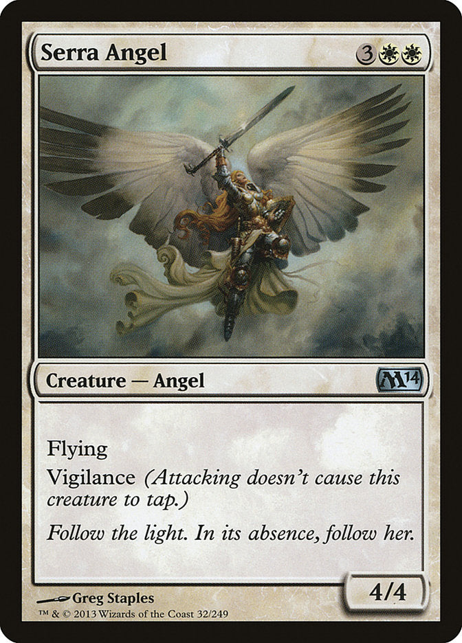 Serra Angel [Magic 2014] | Silver Goblin