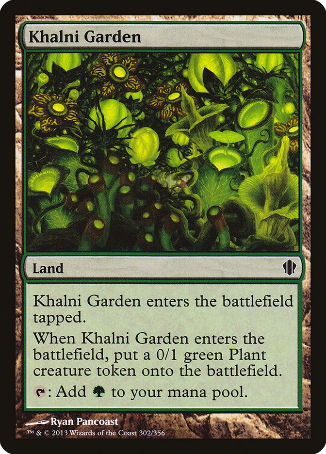 Khalni Garden [Commander 2013] | Silver Goblin