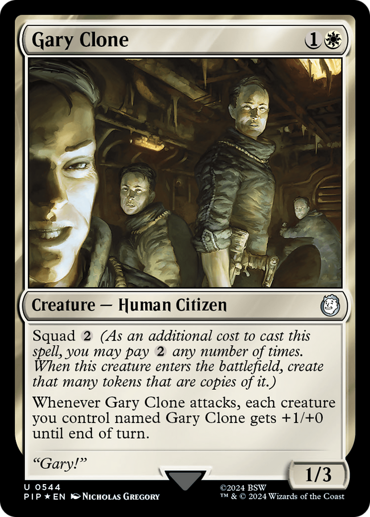 Gary Clone (Surge Foil) [Fallout] | Silver Goblin