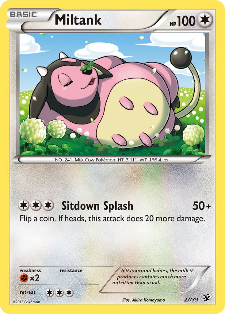 Miltank (27/39) [XY: Kalos Starter Set] | Silver Goblin