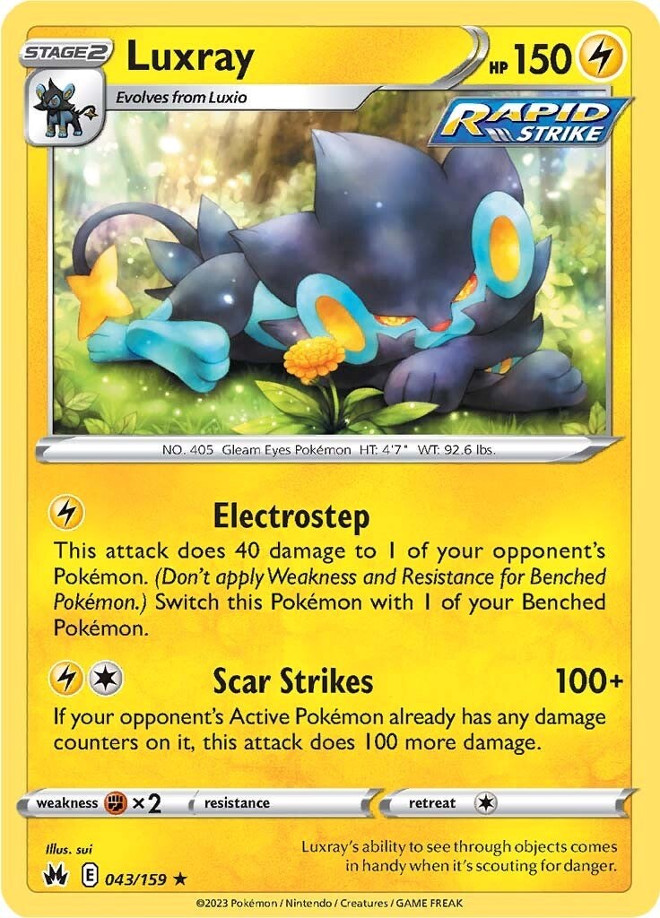 Luxray (043/159) (43) [Sword & Shield: Crown Zenith] | Silver Goblin