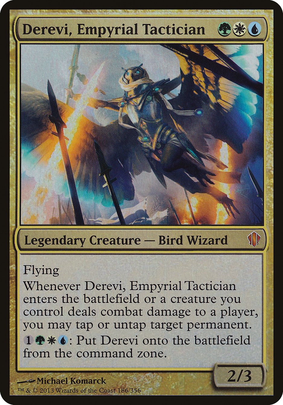 Derevi, Empyrial Tactician (Oversized) [Commander 2013 Oversized] | Silver Goblin