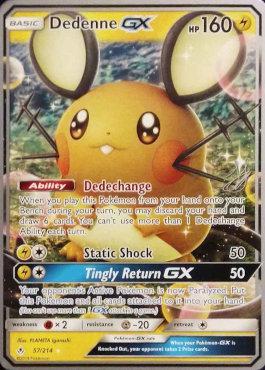 Dedenne GX (57/214) (Perfection - Henry Brand) [World Championships 2019] | Silver Goblin