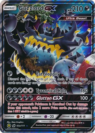 Guzzlord GX (63a/111) (Jumbo Card) [Sun & Moon: Crimson Invasion] | Silver Goblin