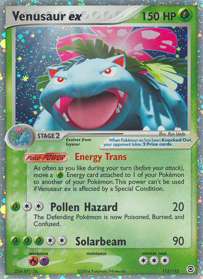 Venusaur ex (112/112) [EX: FireRed & LeafGreen] | Silver Goblin