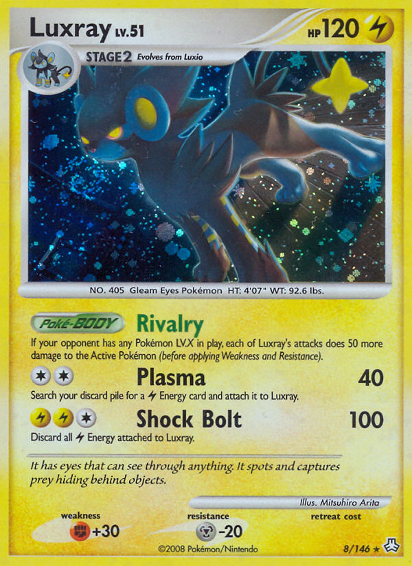 Luxray (8/146) [Diamond & Pearl: Legends Awakened] | Silver Goblin