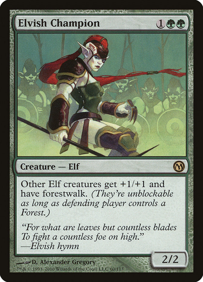 Elvish Champion [Duels of the Planeswalkers] | Silver Goblin