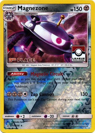 Magnezone (83/156) (League Promo 3rd Place) [Sun & Moon: Ultra Prism] | Silver Goblin