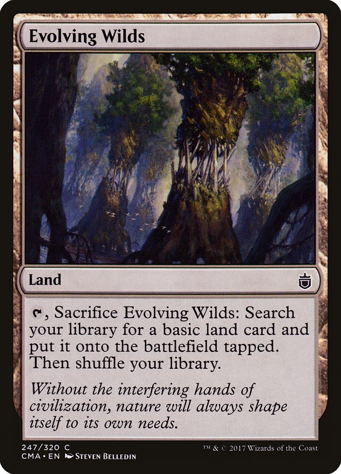 Evolving Wilds [Commander Anthology] | Silver Goblin