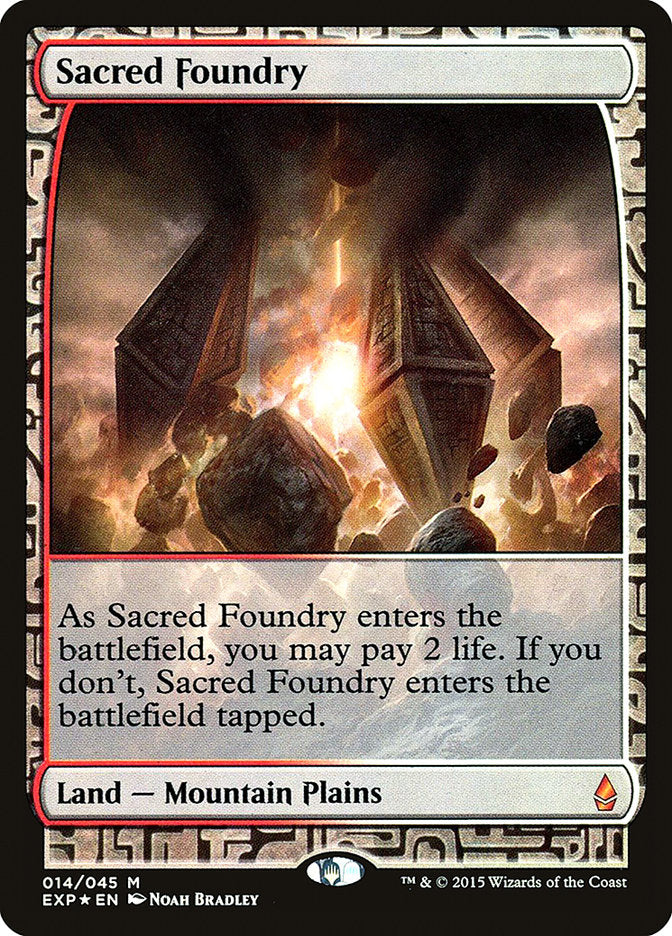 Sacred Foundry [Zendikar Expeditions] | Silver Goblin