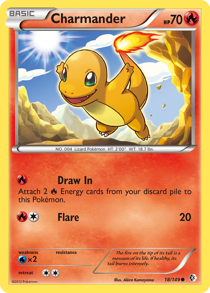 Charmander (18/149) [Black & White: Boundaries Crossed] | Silver Goblin