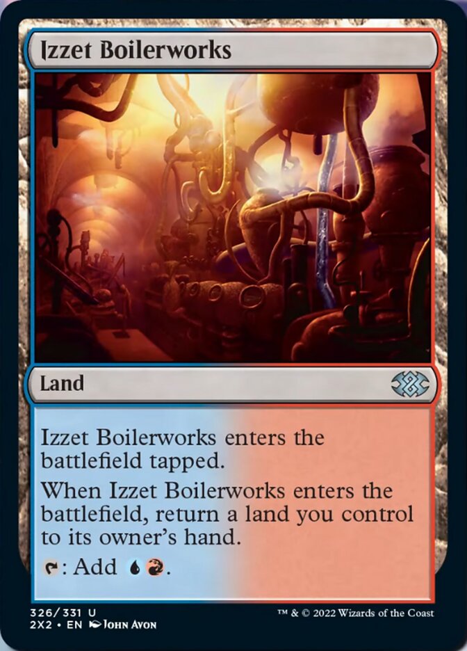 Izzet Boilerworks [Double Masters 2022] | Silver Goblin