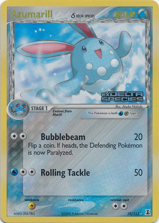 Azumarill (19/113) (Delta Species) (Stamped) [EX: Delta Species] | Silver Goblin