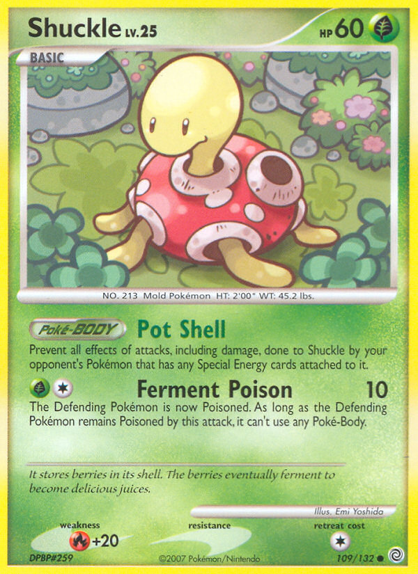 Shuckle (109/132) [Diamond & Pearl: Secret Wonders] | Silver Goblin