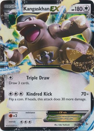 Kangaskhan EX (78/106) (Jumbo Card) [XY: Flashfire] | Silver Goblin