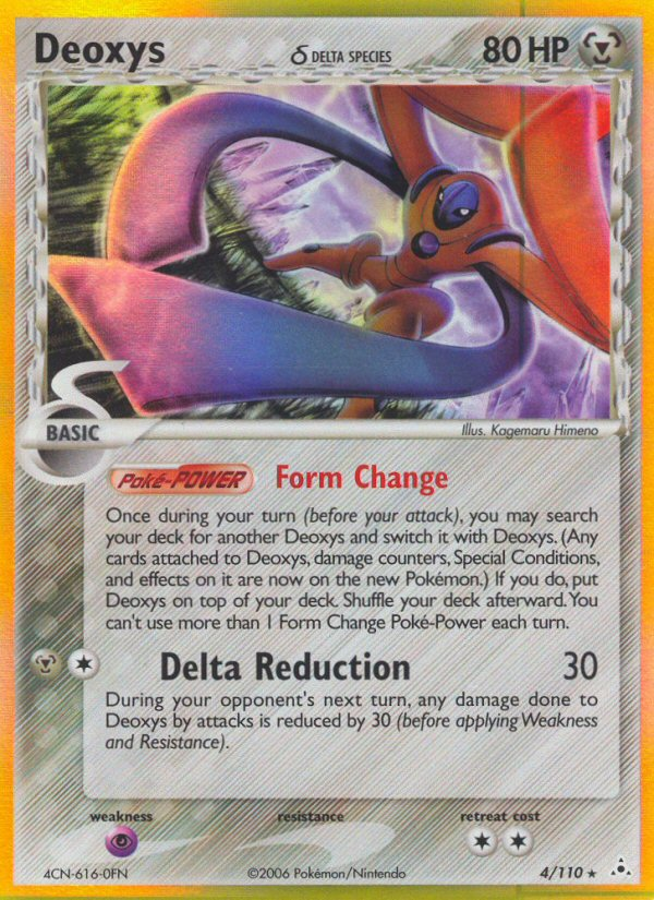 Deoxys (4/110) (Delta Species) [EX: Holon Phantoms] | Silver Goblin