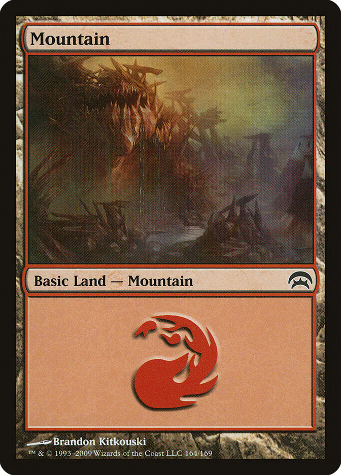 Mountain (164) [Planechase] | Silver Goblin