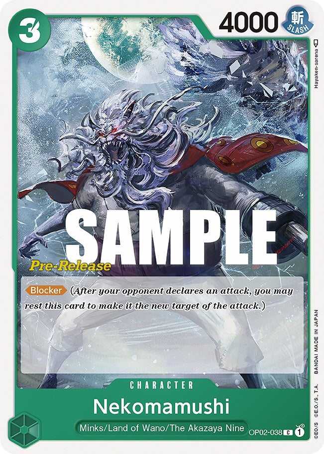 Nekomamushi [Paramount War Pre-Release Cards] | Silver Goblin