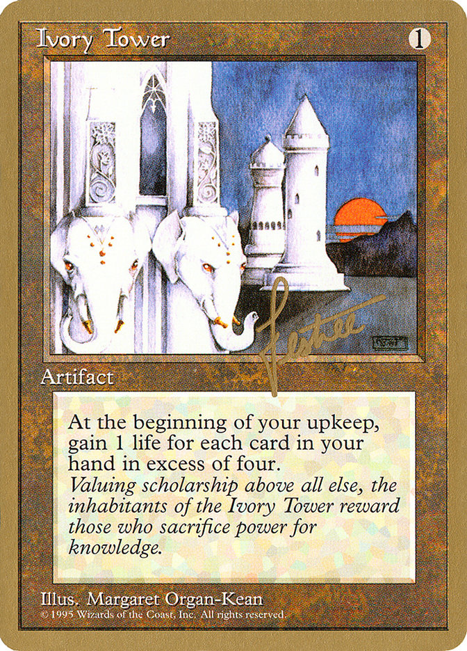 Ivory Tower (Bertrand Lestree) [Pro Tour Collector Set] | Silver Goblin