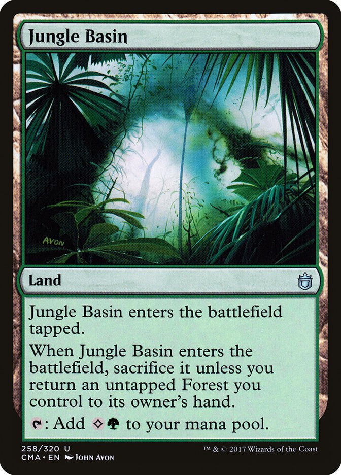 Jungle Basin [Commander Anthology] | Silver Goblin