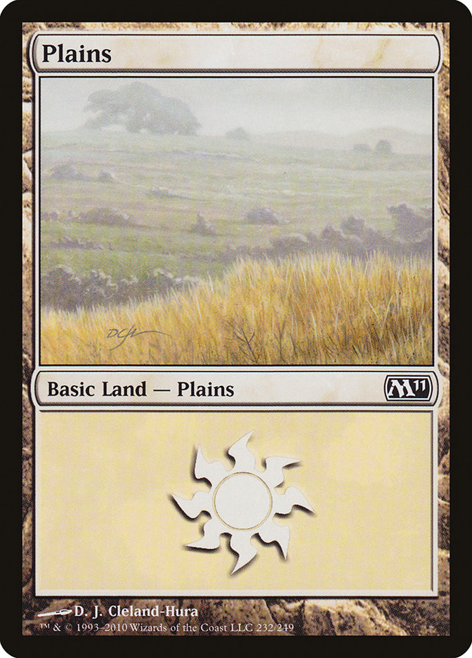 Plains (232) [Magic 2011] | Silver Goblin