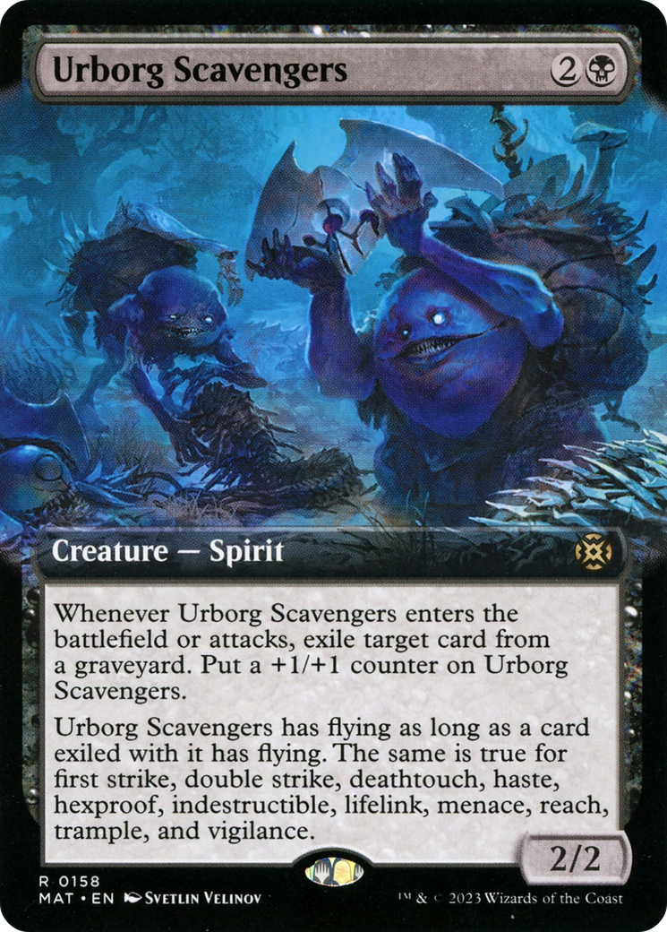 Urborg Scavengers (Extended Art) [March of the Machine: The Aftermath] | Silver Goblin