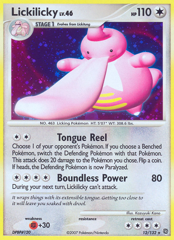 Lickilicky (12/132) [Diamond & Pearl: Secret Wonders] | Silver Goblin