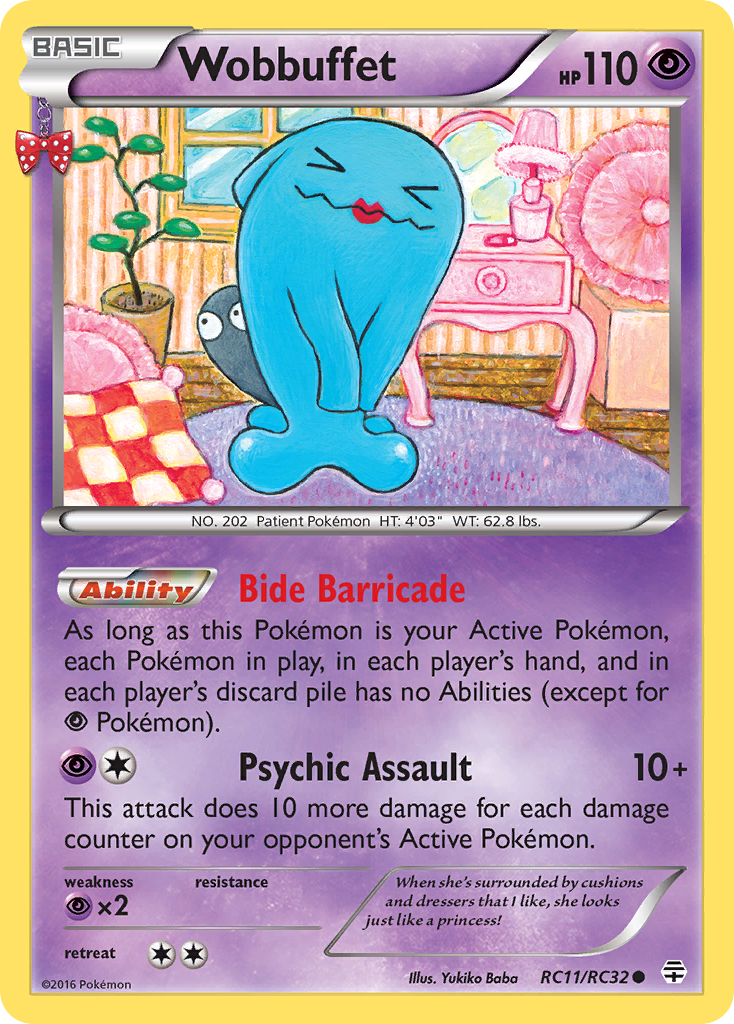 Wobbuffet (RC11/RC32) [XY: Generations] | Silver Goblin