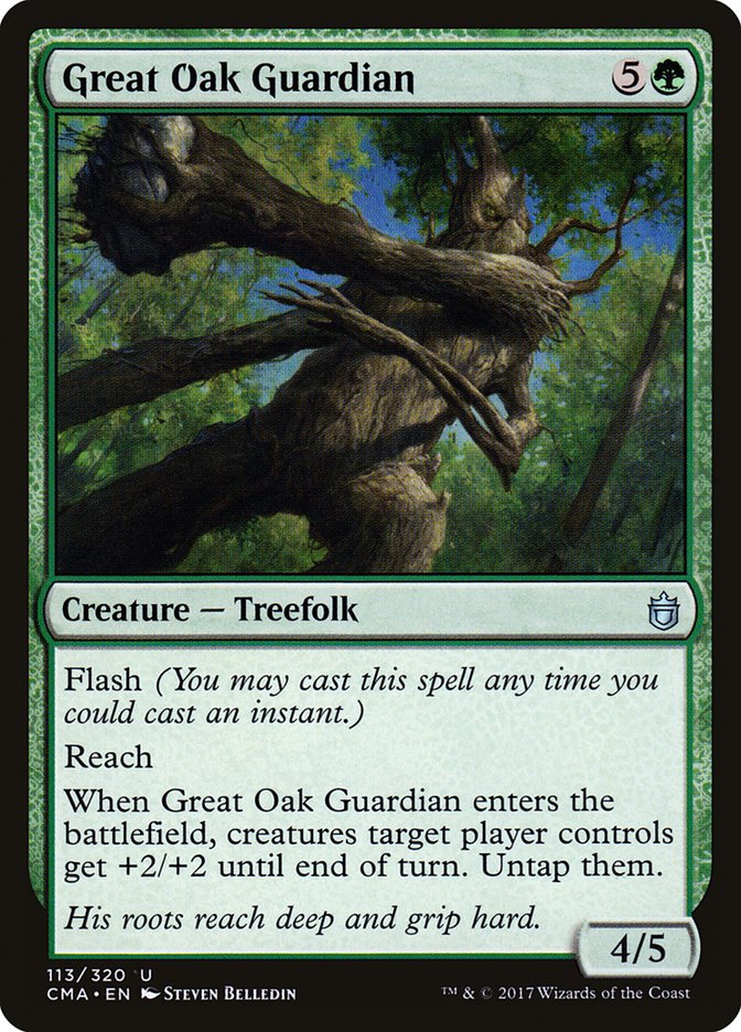 Great Oak Guardian [Commander Anthology] | Silver Goblin