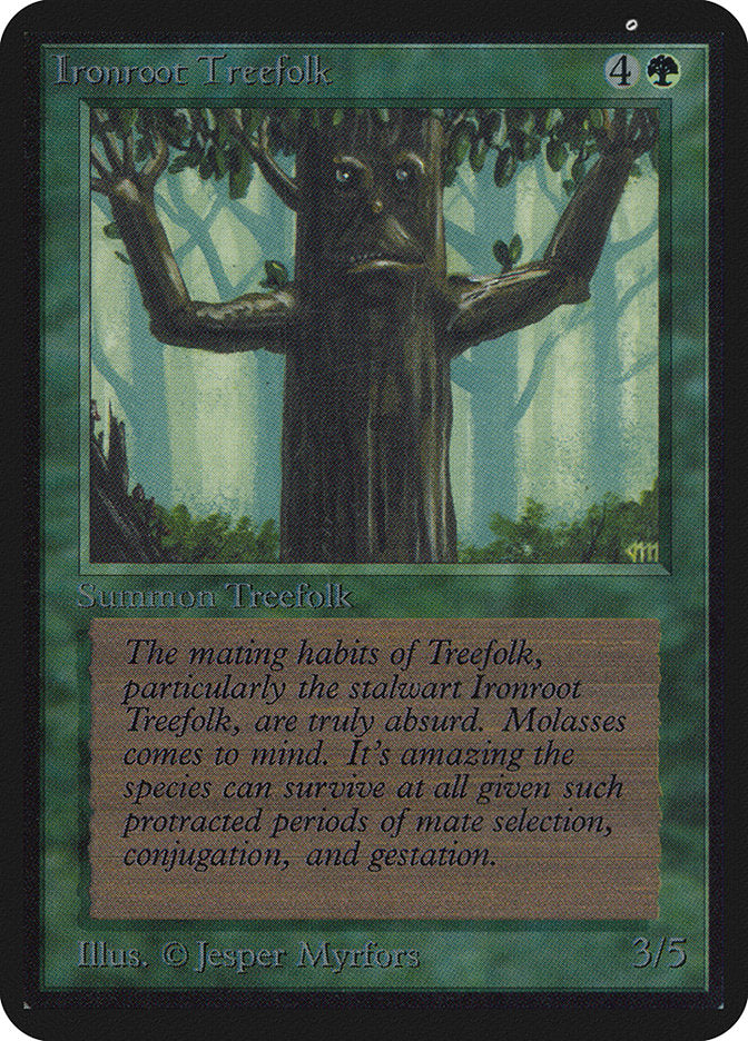 Ironroot Treefolk [Alpha Edition] | Silver Goblin