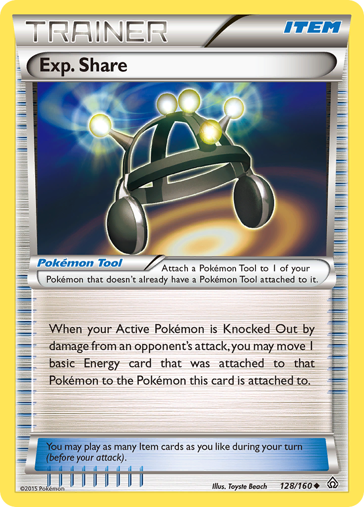 Exp. Share (128/160) [XY: Primal Clash] | Silver Goblin