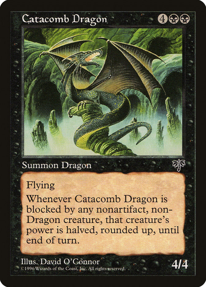 Catacomb Dragon [Mirage] | Silver Goblin