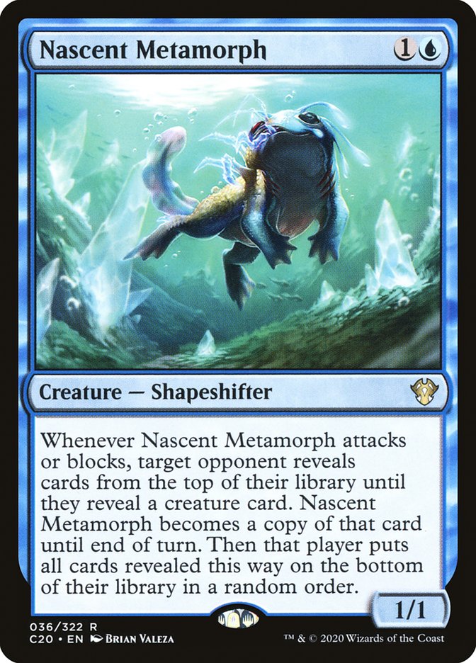 Nascent Metamorph [Commander 2020] | Silver Goblin