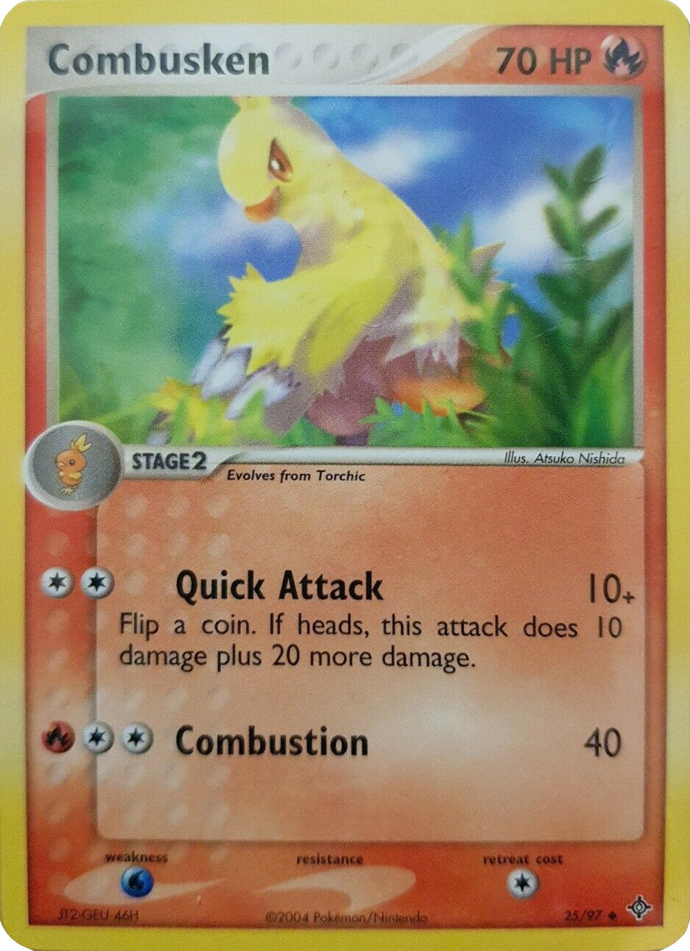 Combusken (25/97) [EX: Battle Stadium] | Silver Goblin