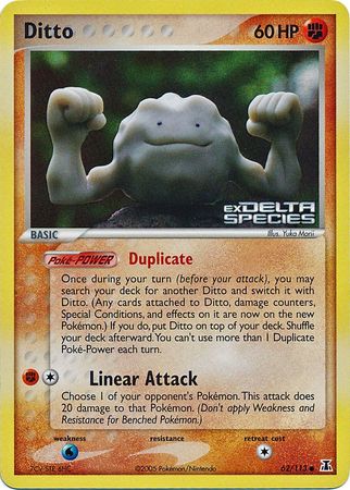 Ditto (62/113) (Stamped) [EX: Delta Species] | Silver Goblin