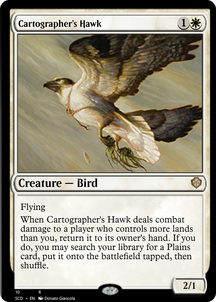 Cartographer's Hawk [Starter Commander Decks] | Silver Goblin