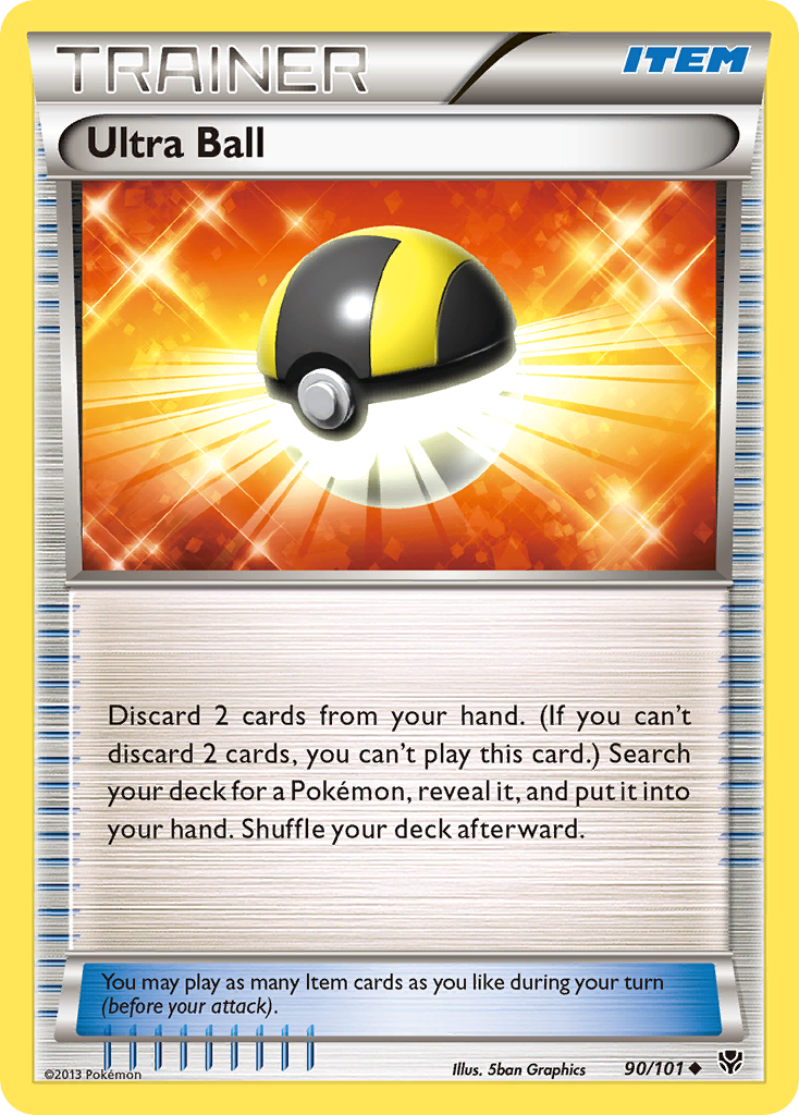 Ultra Ball (90/101) [Black & White: Plasma Blast] | Silver Goblin