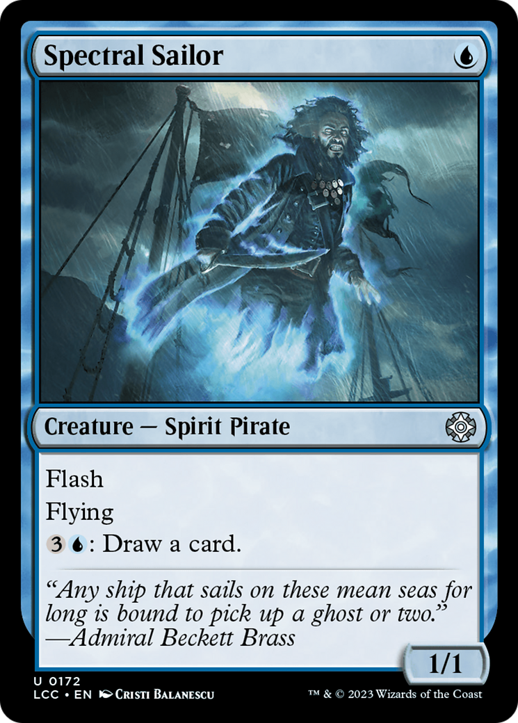 Spectral Sailor [The Lost Caverns of Ixalan Commander] | Silver Goblin