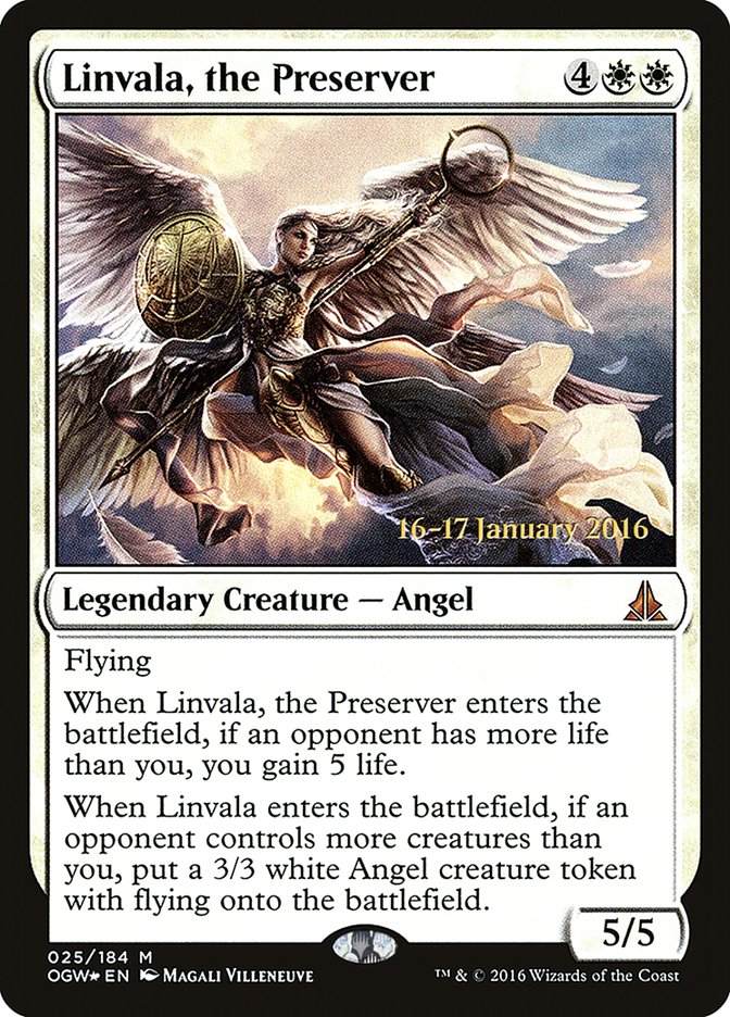 Linvala, the Preserver [Oath of the Gatewatch Prerelease Promos] | Silver Goblin